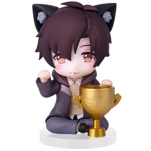 【擎苍】正版全职高手猫耳系列Q版手办叶修王杰希周边模型摆件