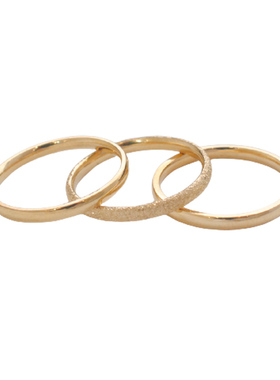 钛钢戒指女不掉色ins冷淡风小众