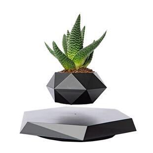 反重力花盆展示台绿植磁悬浮办公室盆栽摆件送女生情人节生日礼物