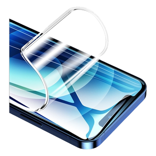 适用苹果12手机膜iphone12promax钢化水凝膜12pro全屏高清mini软膜ip12pormax十二pm平果迷你i防蓝光全包贴膜