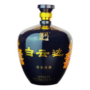【少量现货】白云边清香原酒45度清香型白酒1500ml大坛装白酒摆柜