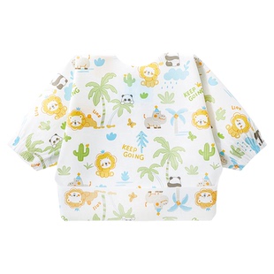 宝宝罩衣儿童男宝女宝宝外穿防脏吃饭围兜婴儿辅食一次性围裙饭兜