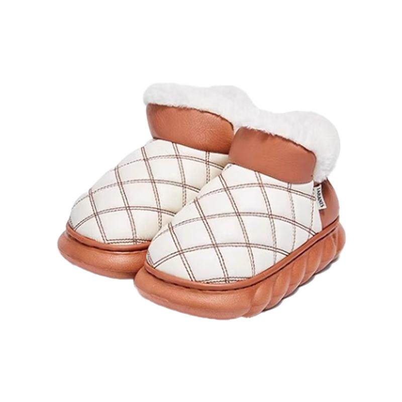 泰兰尼斯加绒防冻脚大棉鞋