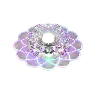 新款走廊灯过道灯吸顶灯玄关灯led水晶灯嵌入式筒灯七彩阳台灯