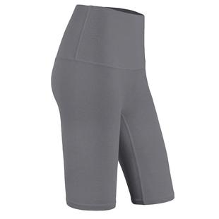 DCW裸感健身短裤女高腰普拉提瑜伽五分裤蜜桃臀紧身训练运动中裤