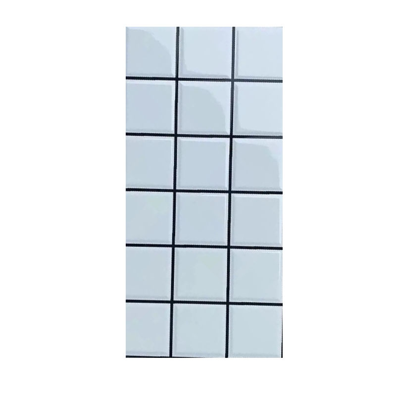 卫生间厨房北欧亮面格子墙砖
