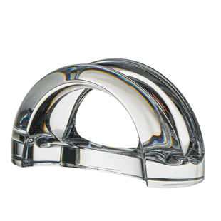 欧式立式纸巾架桌面西餐厅亚克力纸巾夹酒店商用纸架托创意抽纸架