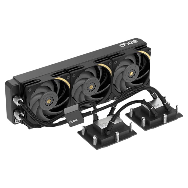 ABEE 360服务器双路水冷散热器 AMD AM5 锐龙9000系列TR4/TR5/SP6