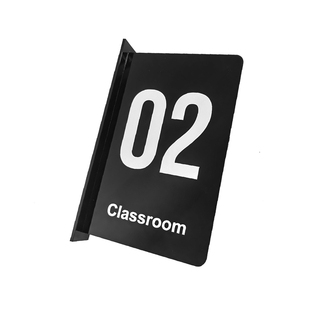 培训机构侧装门牌定制创意双面侧挂门牌写字楼教室侧装牌直播间牌