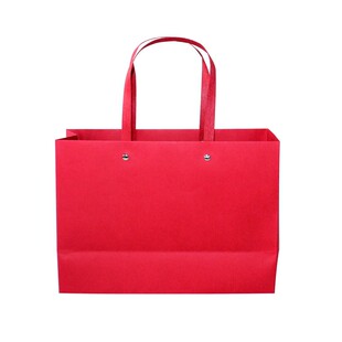 红色纸袋子手提袋小号礼品袋牛皮纸袋高档通用茶叶服装化妆品包装