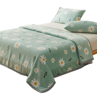 A类法兰绒毛毯沙发午休小盖毯被珊瑚绒毯子铺床床单披肩午睡盖腿