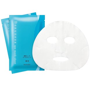 日本版美伊娜多MENARD 绿水面膜碧优温泉精华面膜