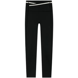 爱慕运动轻舞运动装女士无前浪收腹美臀紧身外穿长裤裤子AS153S71