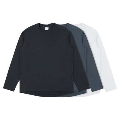 IDLT310g立体剪裁拼接长袖T恤