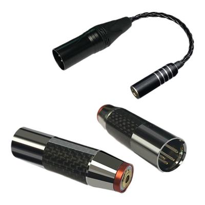 芯卡侬转接头4.4平衡音频xlr