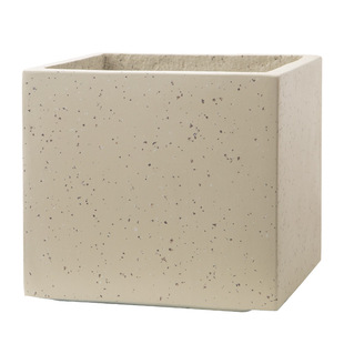 凌虹正方形水泥花盆特大号简约北欧风格绿植盆栽仿花岗岩厂家直销