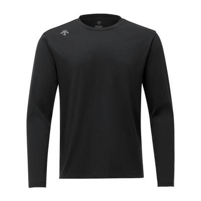 DESCENTE迪桑特ESSENTIAL系列男士吸湿速干长袖针织衫