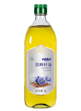 丝路晨光亚麻籽油1L一级冷榨
