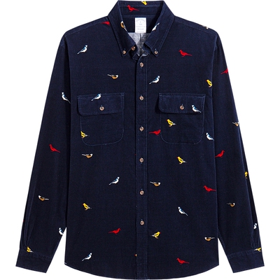 布克兄弟男士25灯芯绒衬衫