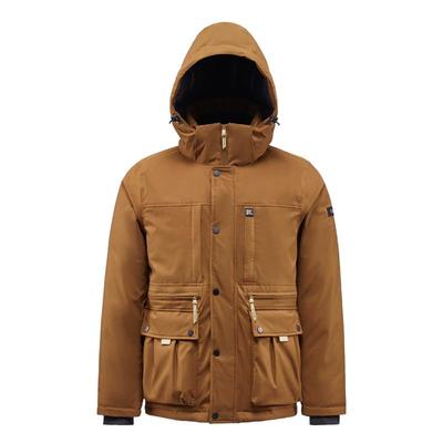 君羽反季鹅绒服男加厚工装