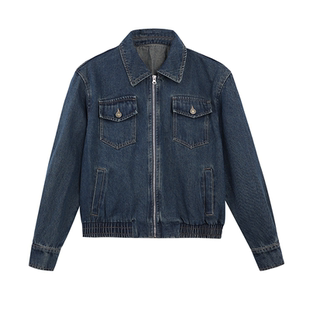 FF BLUE 古堡日记 89棉复古港风气质牛仔衬衫裙裤半裙外套套装女