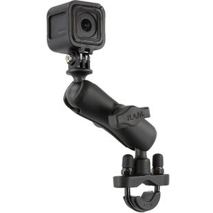 美国RAM摩托车运动相机支架GoPro8大疆灵眸insta360摩旅骑行固定