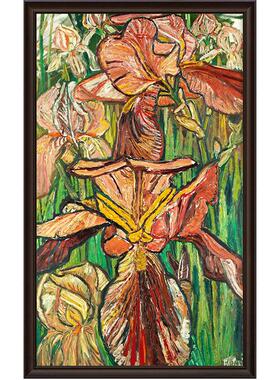 风色原作版画简约走廊花卉装饰画