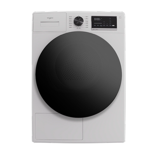 惠而浦热泵干衣机家用9公斤全自动滚筒烘干机除菌新逸WTP902711HW
