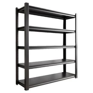 家用货架超强承重置物架一体靠墙多层阳台储物架快递整理架铁架子