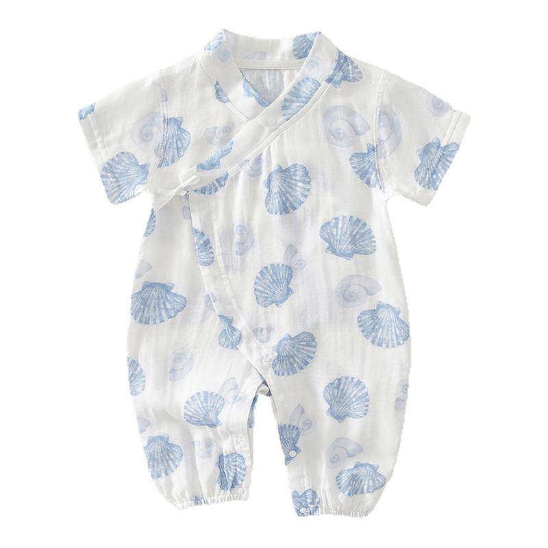 婴儿衣服夏季薄款透气宝宝连体衣连身衣/爬服/哈衣