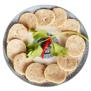 【潮欣】潮汕手工石斑鱼丸500g 海鲜打边炉火锅丸子食材潮汕特产