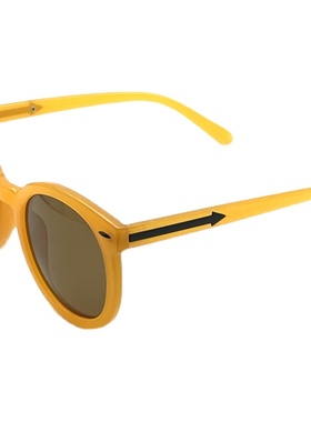 网红粗框眼镜原宿大脸显瘦素颜