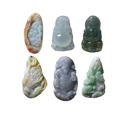 工厂直销翡翠玉石招财吊坠批发