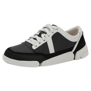 【黑白三瓣鞋】Clarks其乐Trigenic2Nova女鞋休闲鞋 百搭轻盈通勤