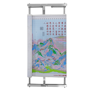 新款十字绣框方管双向棘轮绣绷架刺绣方便绣绷子80-130厘米可选