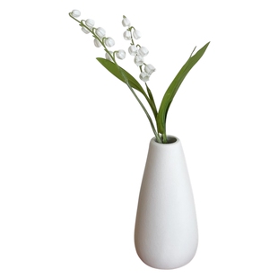 ins素胚粗陶迷你小花瓶欧式客厅桌面装饰摆件干花陶瓷插花瓶花器