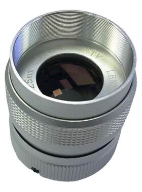 监控高清25mm定焦C口工业镜头1/2