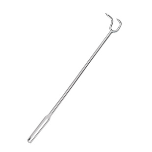 不锈钢肉钩子捞肉长杆钩子抓肉勾扣肉熟食勾炸卤肉钩猪肉专用工具