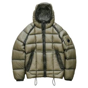 现货 C.P. COMPANY OUTERWEAR DD SHELL防撕裂轻质保暖连帽羽绒服