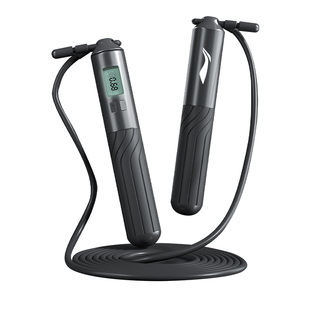 李宁跳绳中考专用学生初中电子计数小学儿童专业计时钢丝体育跳神