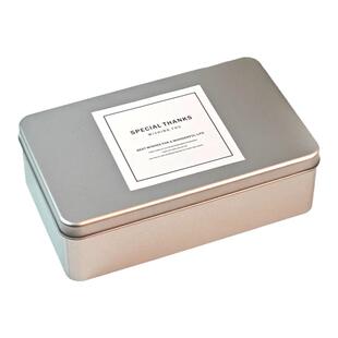 铁盒提拉米苏盒子马口铁盒雪花酥牛轧糖果曲奇饼干烘焙包装打包盒