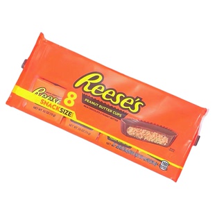 特价美国原装进口Reese's瑞斯牌脆皮花生夹心巧克力糖豆零食糖果