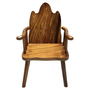 南美胡桃木靠山椅休闲椅主人椅椅子餐椅实木方凳靠背椅官帽椅圈椅