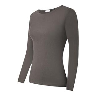 博尼Bonny厚款保暖内衣女秋衣薄款肌底衣打底棉毛衫内穿秋冬高暖