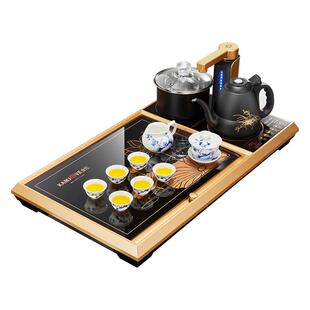 金灶L-510玻璃茶盘茶海托盘沥水盘功夫茶茶具套装全自动一体家用