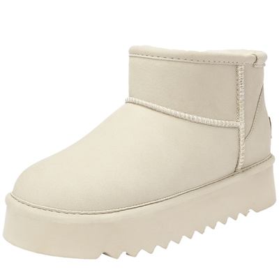 UBZ防水厚底雪地靴加绒冬季