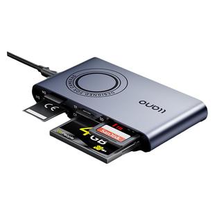 绿巨能读卡器多功能合一usb3.0超高速sd万/tf/ms/cf/M2内存储卡能适用ccd相机高速外连接转手机电脑通用读取