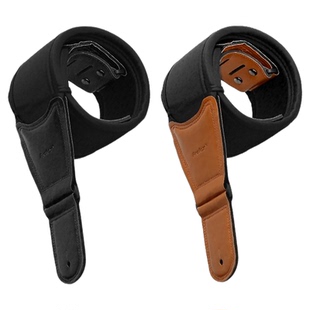 Prefox吉他背带民谣电吉他肩带免打孔加宽加厚贝斯专用斜跨琴带子