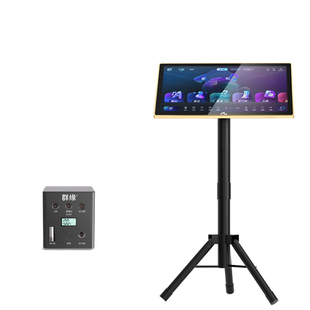 evideo视易C195L户外便携式KTV点歌机移动卡拉OK一体高清屏点唱机