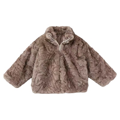 女童冬装洋气加厚保暖韩版外套